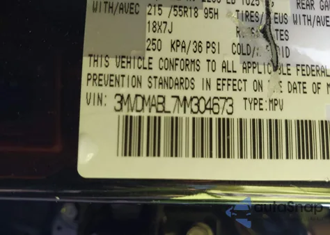 2021 Mazda Cx-30 Select from USA, damaged, VIN 3MVDMABL7MM304673